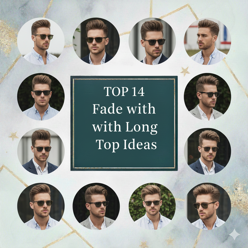 14 Fade Haircuts with Long Top Ideas