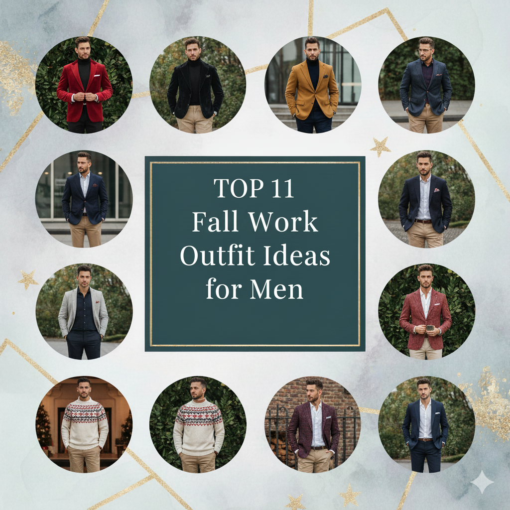 11 Fall Work Outfit Ideas for Men