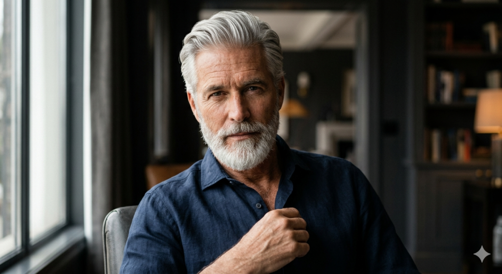 14 Gray Hair Styles for Men