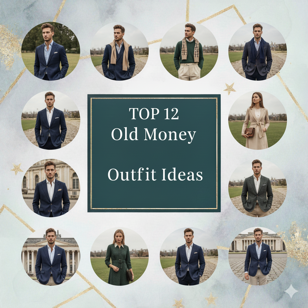 12 Old Money Outfit Ideas For Men