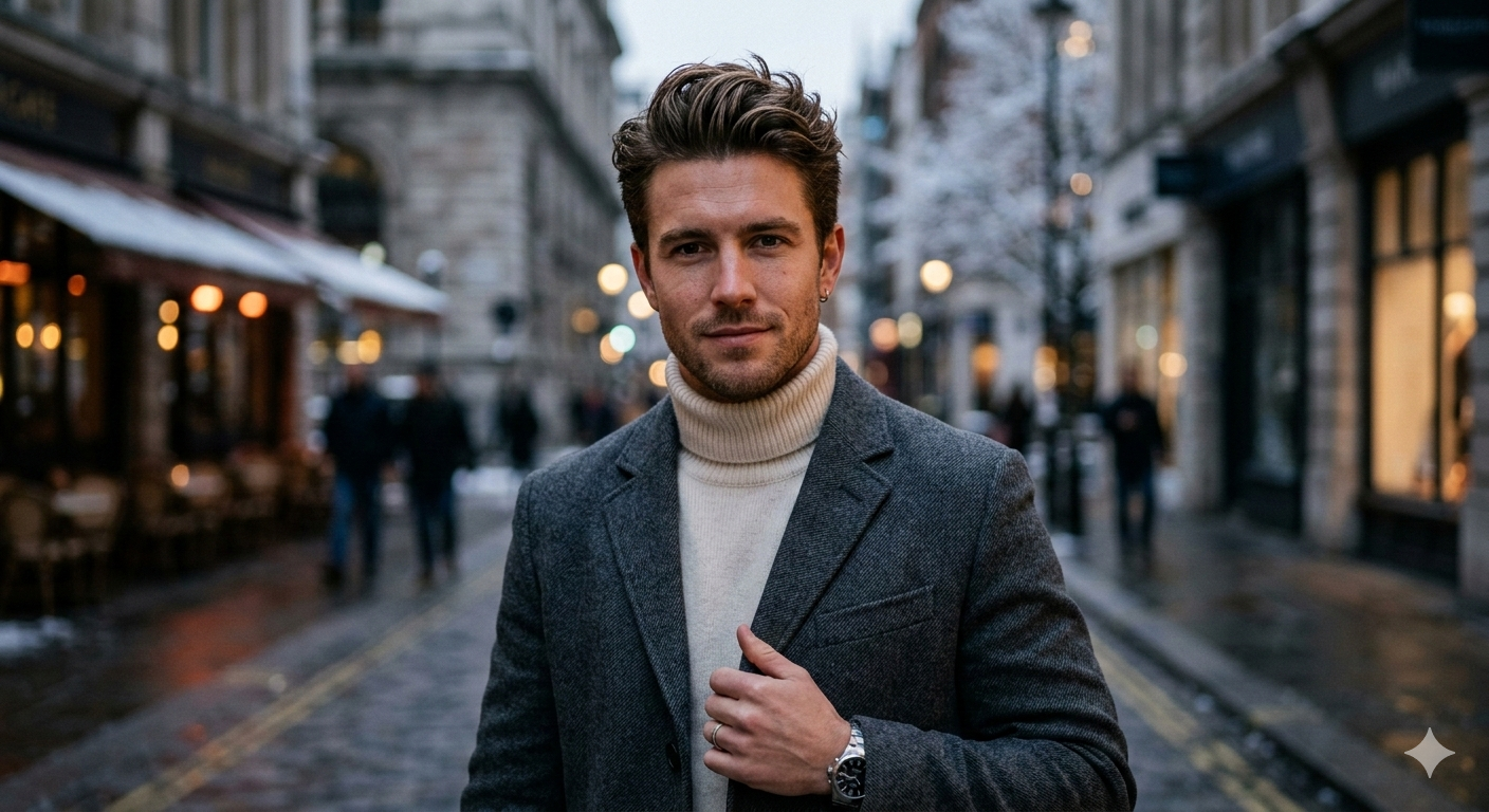 14 Winter Hairstyle Ideas for Men