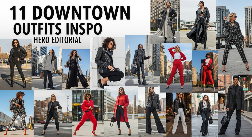 TOP 11 downtown outfits Inspo That Will Upgrade Your Style