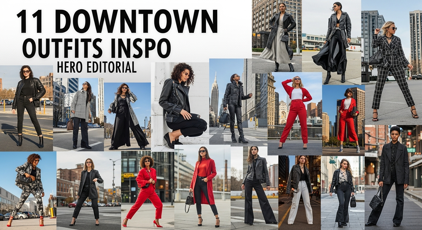 TOP 11 downtown outfits Inspo That Will Upgrade Your Style